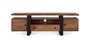 Giner Y Colomer Mueble TV Palisandro Metal 170x55x45 cm Nogal